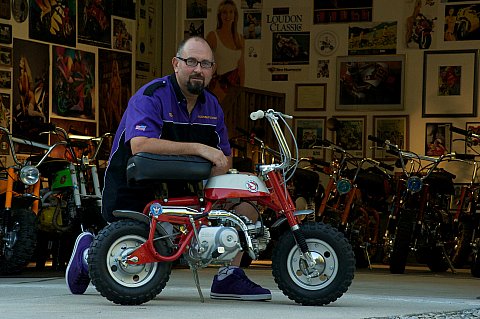 Photo from the Moto Retro Illustrated magzine shoot.
