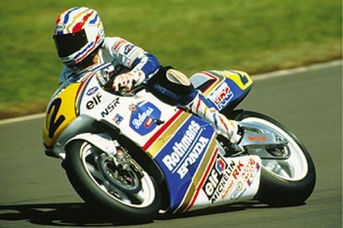 1992 - Mick Doohan aboard the Rothman's Honda
