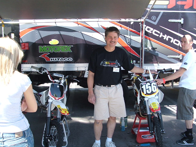 We finally meet. Lyle M. owner of CHP.
