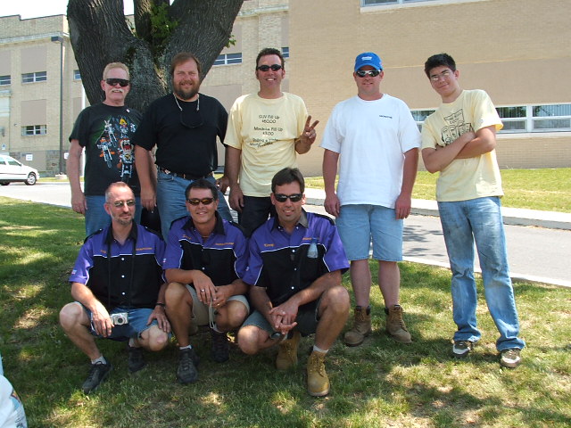 Some of Team Razzomoto and the Usual Suspects - Lamar, Don, Scott, Ty & Shaun
