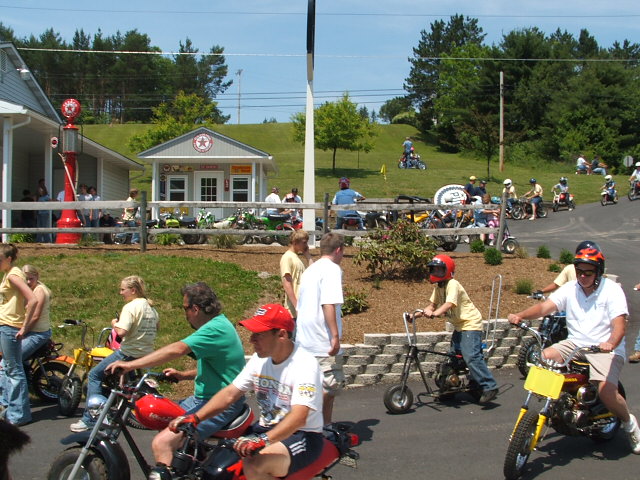 Over 200 Mini's on the road ride this year!
