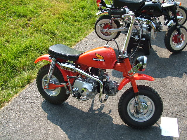 Don's Red Rocket.  Honda Z50 w/  4spd. 110cc motor.
