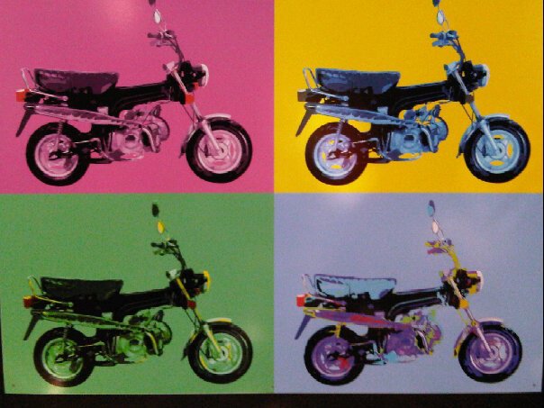 Andy Warhol's newly discovered "CT70" 
