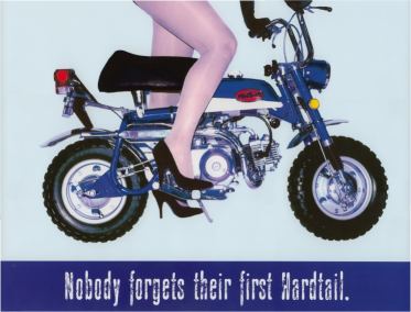 Honda Mini Trail Poster - These posters are professionally printed on high quality stock with a glossy  finish. They are sold in a set of two posters.  ONE Z50 K2 and ONE Z50R POSTER. They will be safely  shipped in shipping tubes via first class mail.
[url=http://www.razzomoto.com/posters.htm]Click Here for Ordering Information[/url]     $10.00 per set including shipping!
