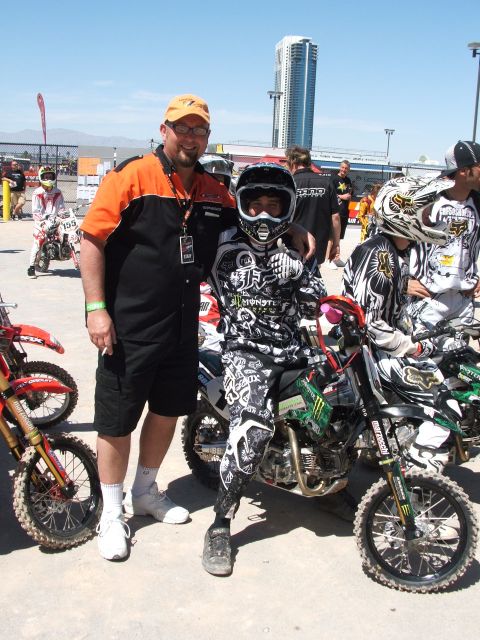 Derek Costella and me
