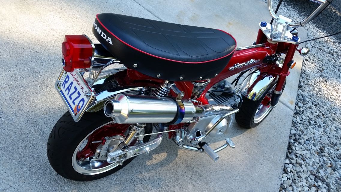 CT70 Kustom Lowrider - Candy Red  - pic 4
