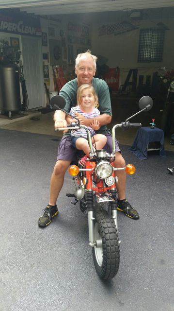 Jerry and his granddaughter Brynna
