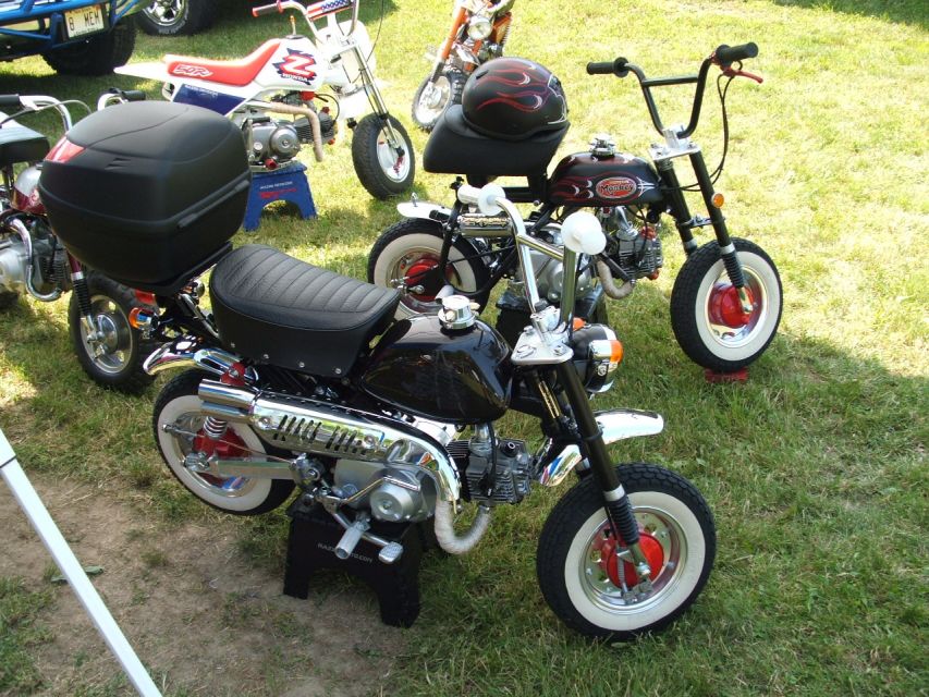 Some Team Razzomoto's bikes
