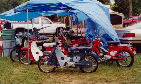 Mark & Bob's Collection - These bikes are beautiful. One is featured in the Honda book by Aaron P. Frank.
