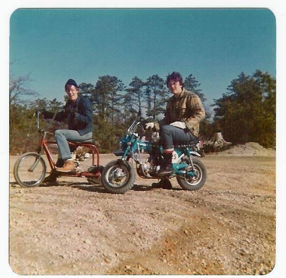 My friend Greg and I in the NJ Pinelends.  Circa 1971
